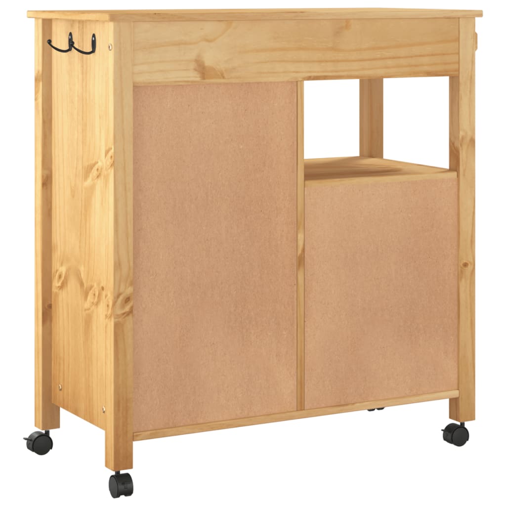 Kjøkkenvogn Monza 84X40X90 Cm Heltre Furu