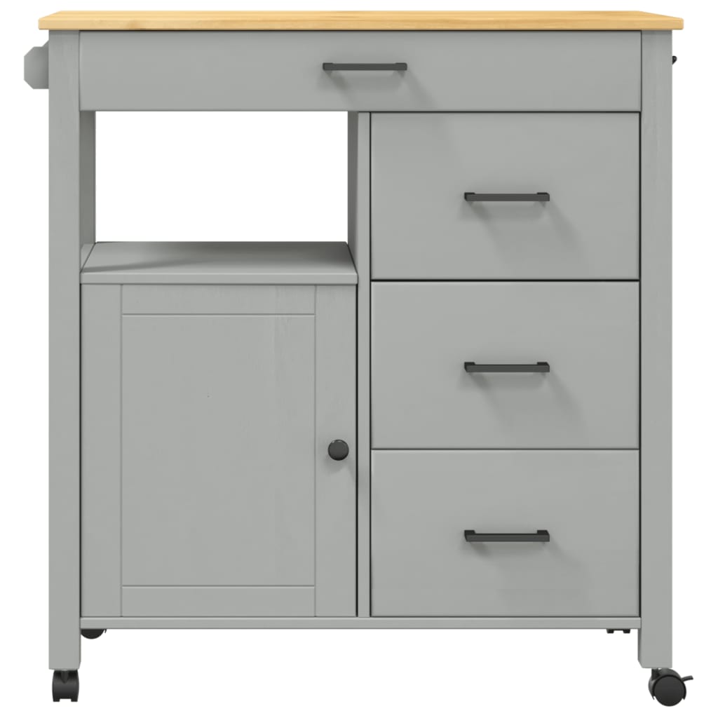 Kjøkkenvogn Monza 84X40X88,5 Cm Heltre Furu