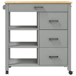 Kjøkkenvogn Monza 84X40X88,5 Cm Heltre Furu