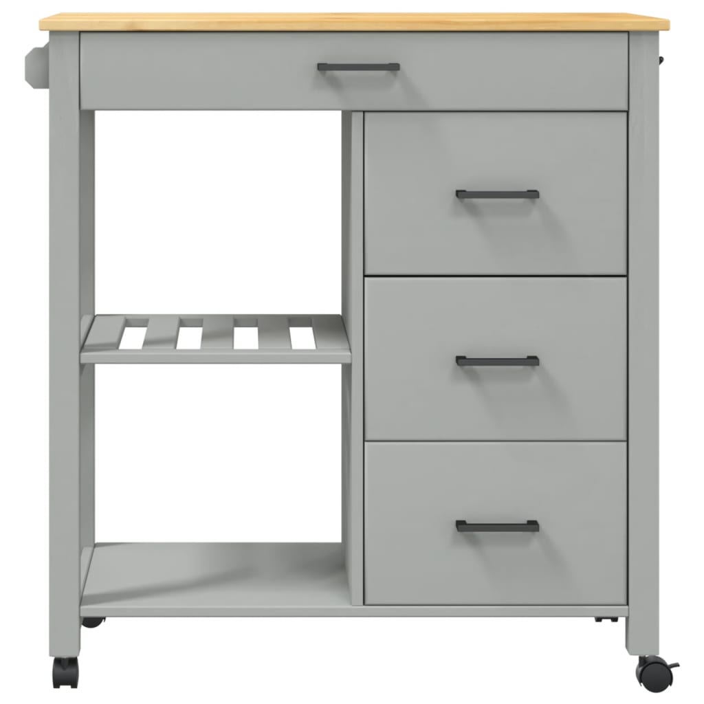 Kjøkkenvogn Monza 84X40X88,5 Cm Heltre Furu