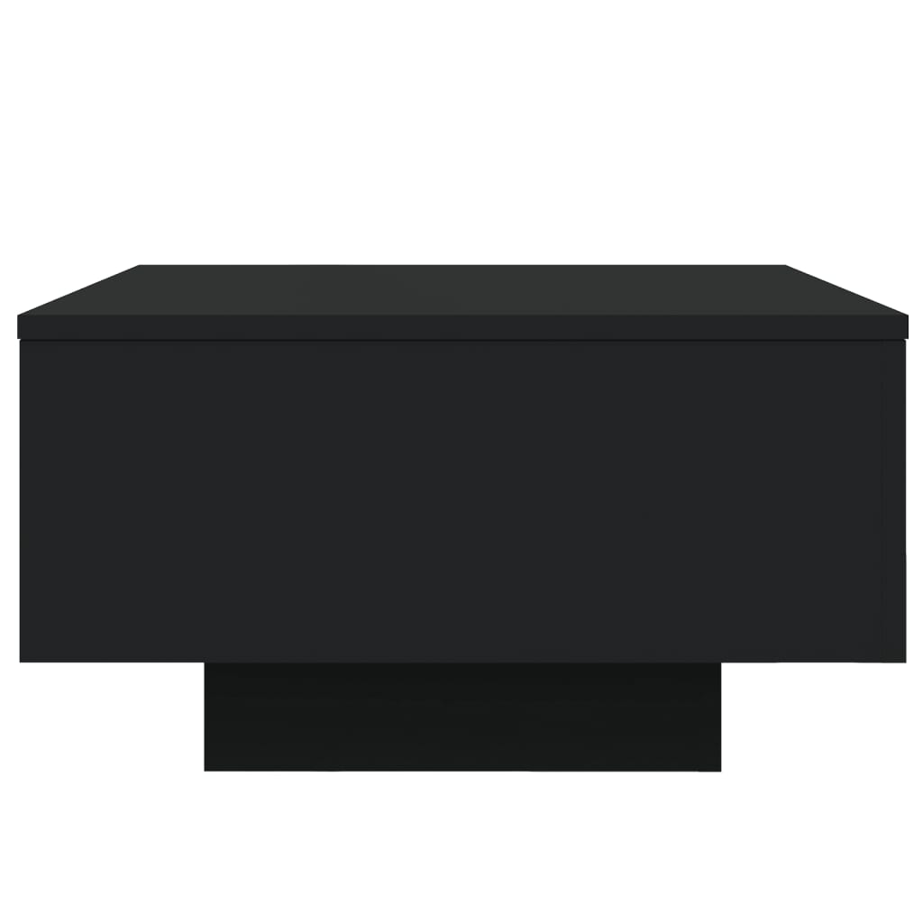 Salongbord Svart 55X55X31 Cm Konstruert Tre