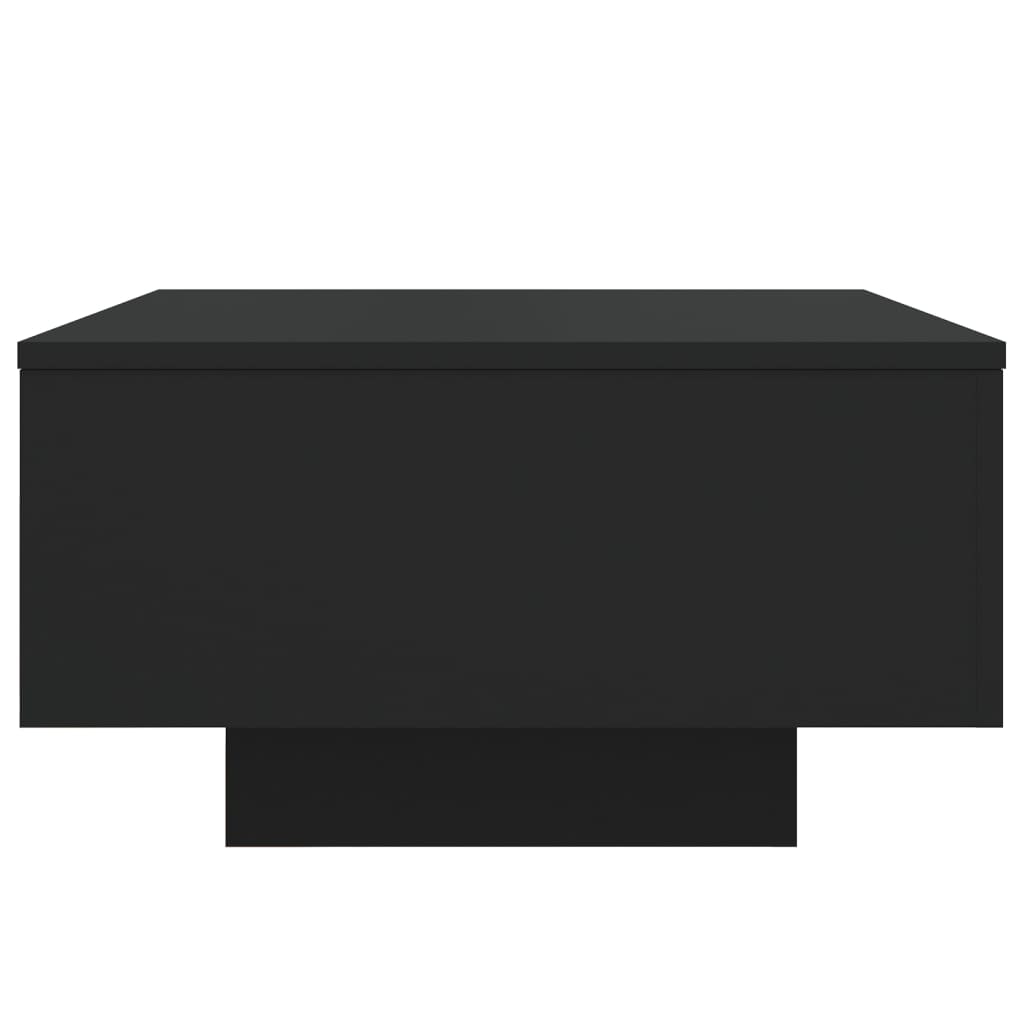 Salongbord Svart 55X55X31 Cm Konstruert Tre