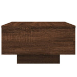 Salongbord Brun Eik 55X55X31 Cm Konstruert Tre