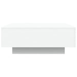 Salongbord Hvit 80X80X31 Cm Sponplate