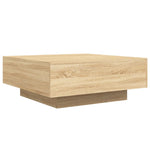 Salongbord Sonoma Eik 80X80X31 Cm Sponplate