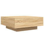 Salongbord Sonoma Eik 80X80X31 Cm Sponplate