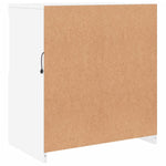 Skjenk Med Led-Lys Hvit 60,5X37X67 Cm