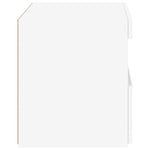 Nattbord Med Led Hvit 50X40X45 Cm