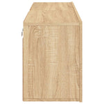Veggmonterte Tv-Benker 2 Stk Sonoma Eik 60X30X41 Cm