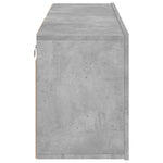 Veggmonterte Tv-Benker 2 Stk Betonggrå 60X30X41 Cm