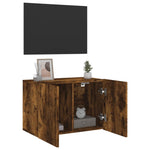 Vegghengt Tv-Benk Sonoma Eik 60X30X41 Cm