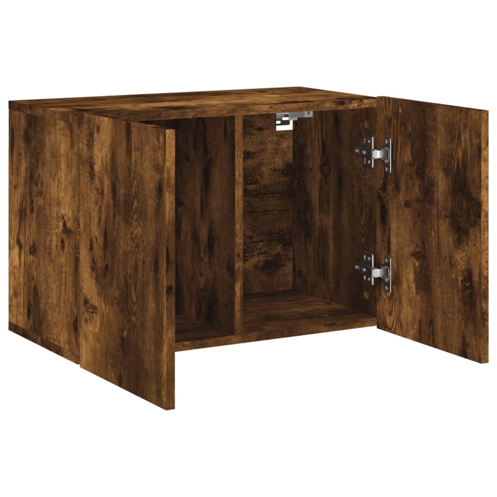 Vegghengt Tv-Benk Sonoma Eik 60X30X41 Cm