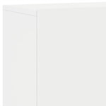 Vegghengt Tv-Benk Hvit 100X30X41 Cm