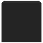 Vegghengte Tv-Benker Med Led 2 Stk Svart 40,5X35X40 Cm