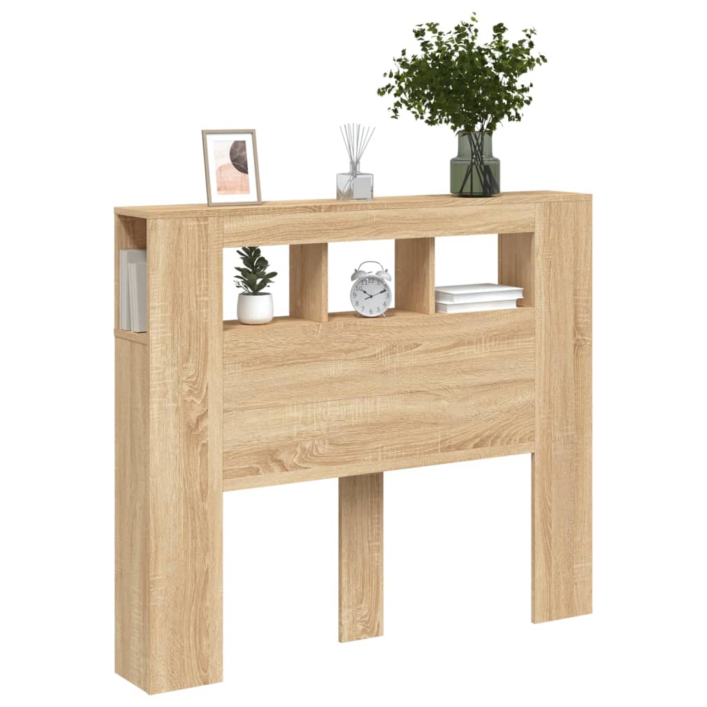 Sengegavl Sonoma Eik 120X18,5X103,5 Cm Konstruert Tre