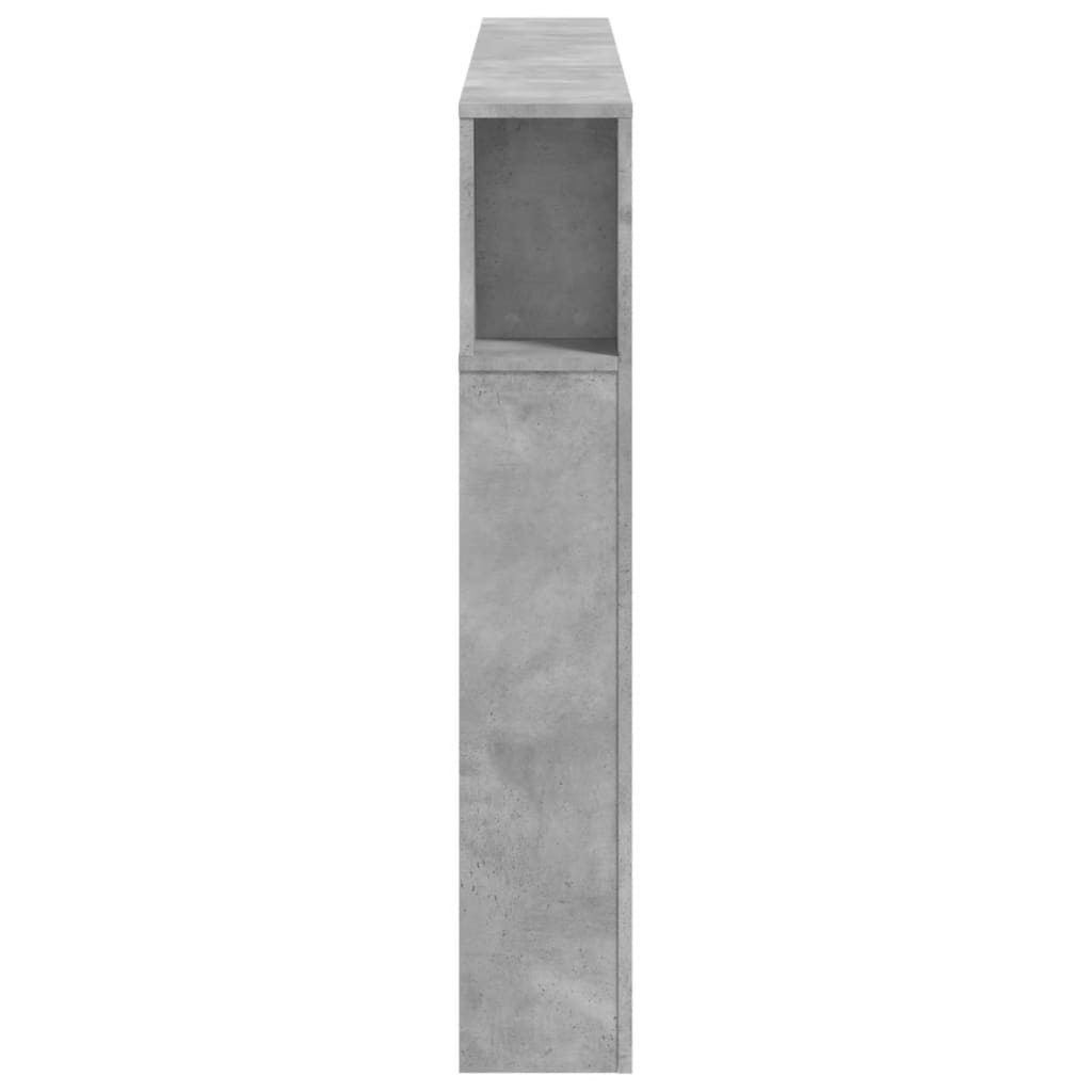 Hodegavl Betonggrå 160X18,5X103,5 Cm Konstruert Tre