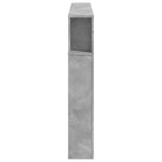 Hodegavl Betonggrå 160X18,5X103,5 Cm Konstruert Tre