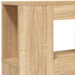 Sengegavl Sonoma Eik 200X18,5X103,5 Cm Konstruert Tre