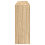 Skjenk Med Led-Lys Sonoma Eik 181,5X37X100 Cm