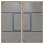 Hagebord Med Glassplate Beige 80X80X75 Cm Polyrotting