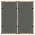 Hagebord Med Glassplate Beige 90X90X75 Cm Polyrotting