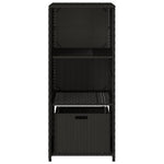 Putekasse Svart 50X55X115 Cm Polyrotting