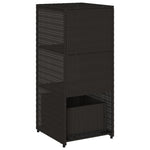 Putekasse Svart 50X55X115 Cm Polyrotting