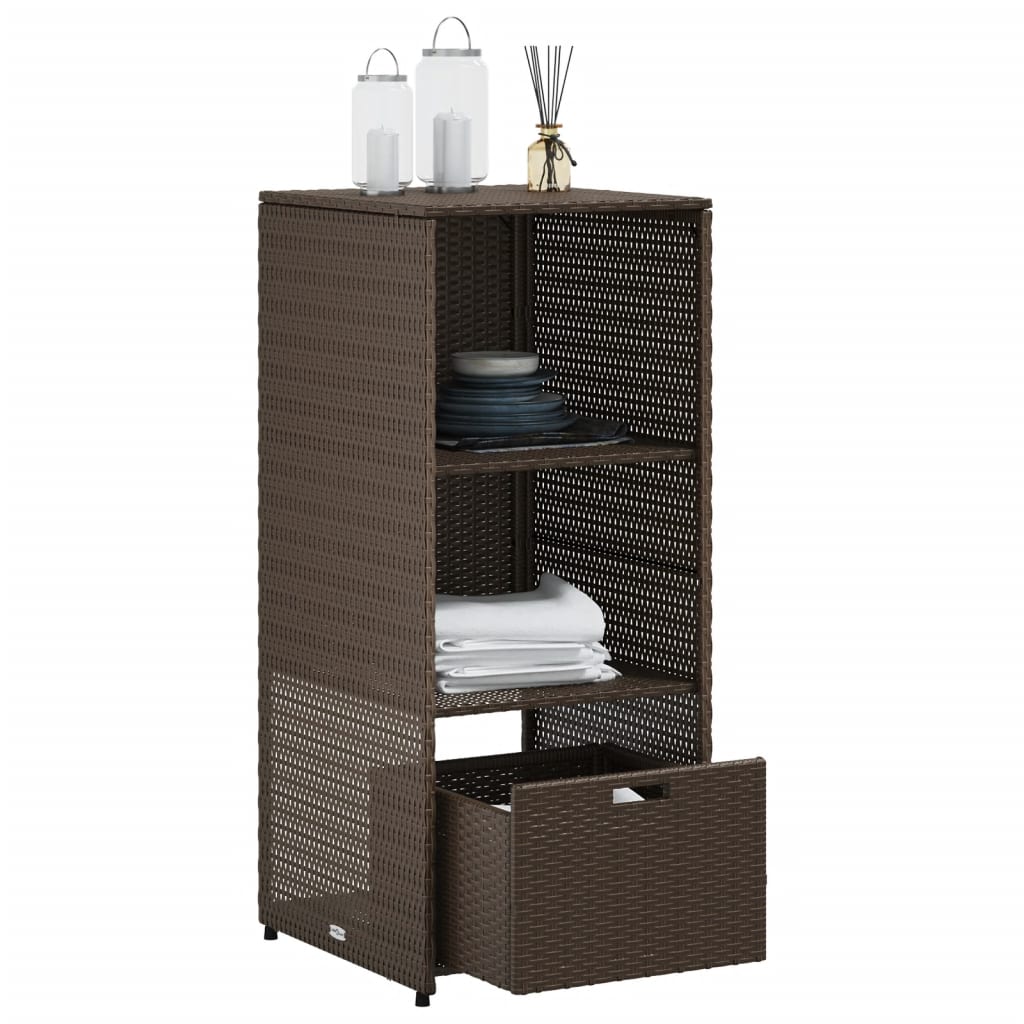 Putekasse Brun 50X55X115 Cm Polyrotting