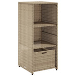 Putekasse Beige 50X55X115 Cm Polyrotting