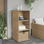Putekasse Beige 50X55X115 Cm Polyrotting
