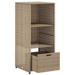Putekasse Beige 50X55X115 Cm Polyrotting