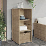Putekasse Beige 50X55X115 Cm Polyrotting