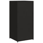 Putekasse Svart 55X55X111 Cm Polyrotting