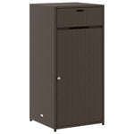 Putekasse Brun 55X55X111 Cm Polyrotting