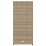 Putekasse Beige 55X55X111 Cm Polyrotting