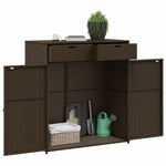 Putekasse Brun 105X55X113 Cm Polyrotting