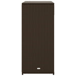 Putekasse Brun 105X55X113 Cm Polyrotting