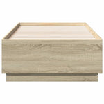 Sengeramme Sonoma Eik 90X190 Cm Konstruert Tre