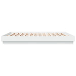 Sengeramme Med Led-Lys Hvit 180X200 Cm