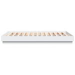 Sengeramme Med Led-Lys Hvit 150X200 Cm