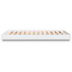 Sengeramme Med Led-Lys Hvit 140X200 Cm