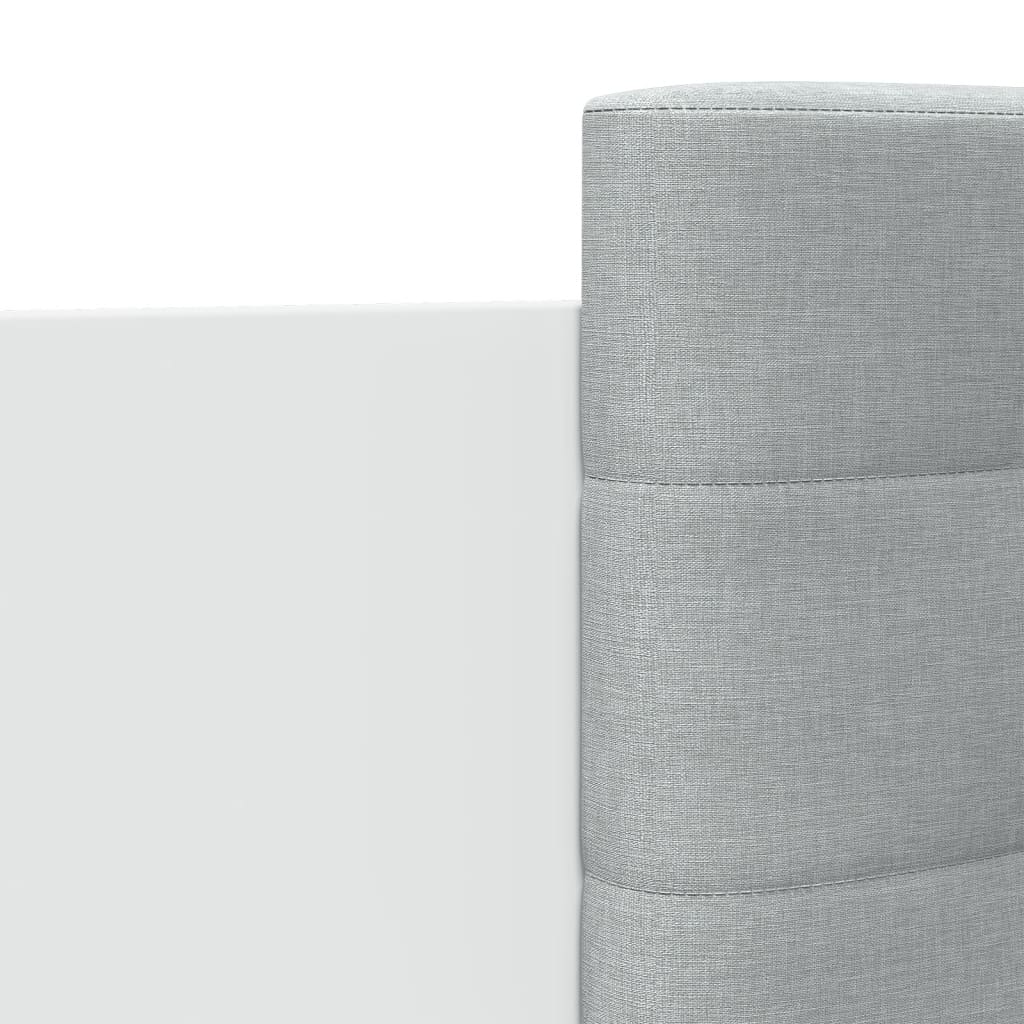 Sengeramme Med Hodegavl Hvit 75X190 Cm Konstruert Tre
