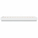Sengeramme Med Led-Lys Hvit 90X190 Cm