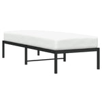Sengeramme I Metall Svart 75X190 Cm