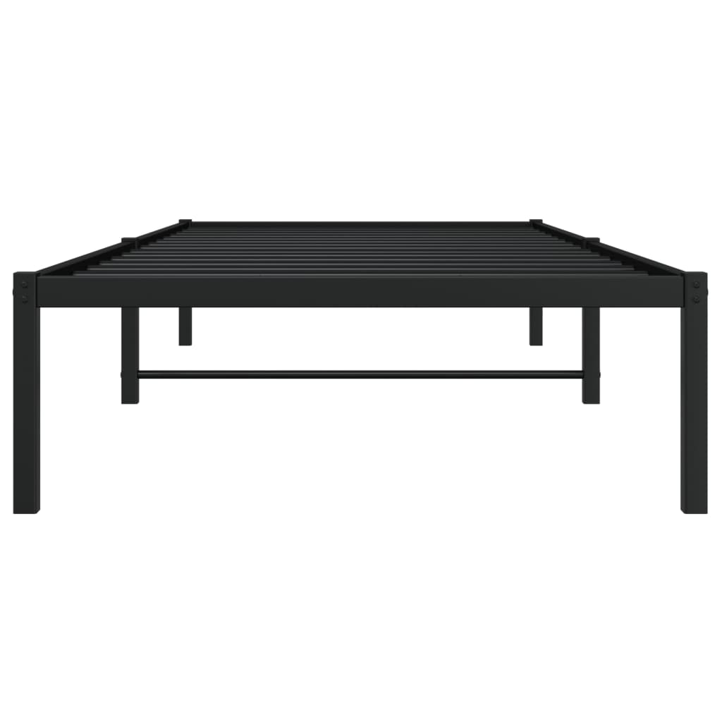 Sengeramme Svart Metall 90X200 Cm