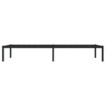 Sengeramme Svart Metall 90X200 Cm