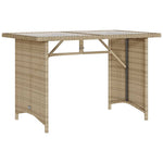 Hagespisegruppe Med Puter 2 Deler Beige Polyrotting
