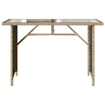 Hagespisegruppe Med Puter 2 Deler Beige Polyrotting