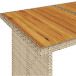 Hagespisegruppe Med Puter 2 Deler Beige Polyrotting