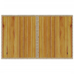 Hagebord Med Treplate Beige 110X68X70 Cm Polyrotting